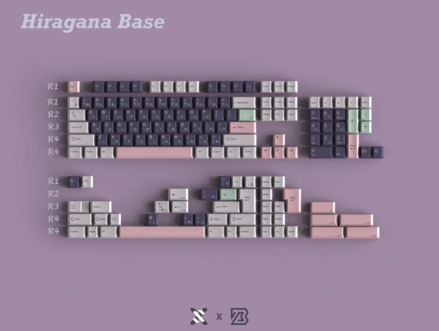 KBS Butterfly Girl Keycaps